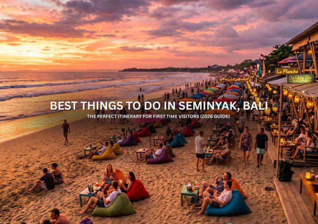 Discover the best things to do in Seminyak, Bali, with this complete travel guide. Explore beautiful beaches, beach clubs, restaurants, shopping, spas, and a perfect itinerary for first-time visitors