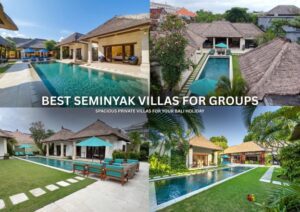 Best Seminyak villas for groups with private pools and spacious gardens