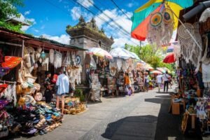 Shopping in Seminyak Bali with boutiques and local markets near Villa Bugis Seminyak