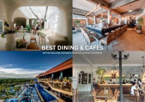 Best dining and cafes near Villa Bugis Seminyak within walking distance