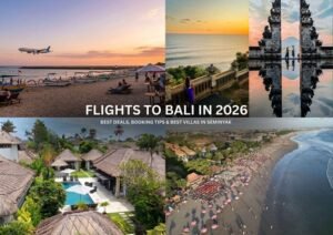 Flights to Bali and luxury villa in Seminyak with private pool and tropical garden
