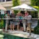 Seminyak Bali beach and private villa with swimming pool