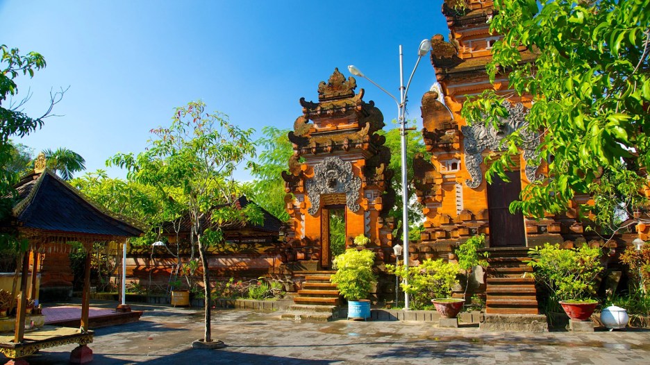 Petitenget Temple cultural landmark in Seminyak Bali close to villa Seminyak and tourist attractions
