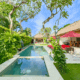 Well proportioned Seminyak villas with private pool and tropical garden in Bali