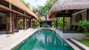 Villa Damai, a tranquil 3 bedroom Seminyak villa with traditional Balinese design and private pool