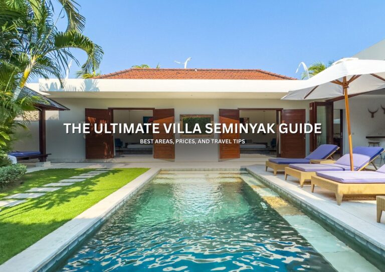 Luxury private pool villa in Seminyak Bali near Seminyak Beach