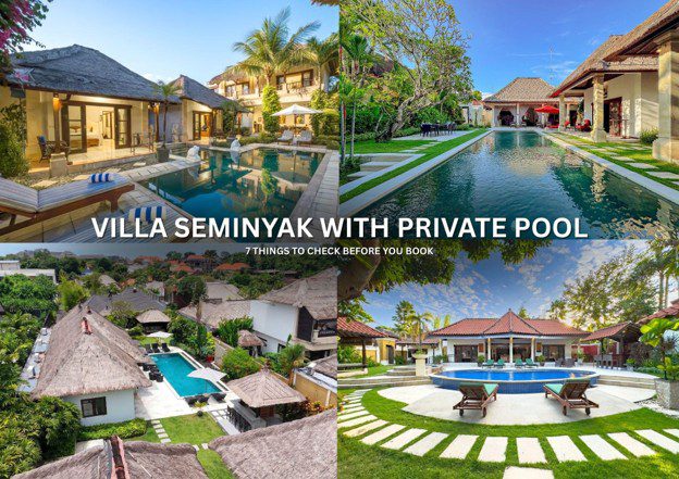 Villa Seminyak with private pool and tropical garden