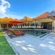 Private pool villa in Seminyak Bali with a tropical garden for a relaxing holiday