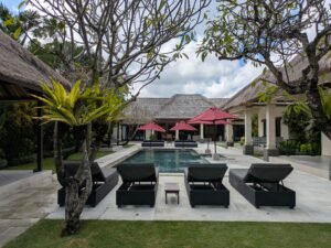 A private villa available for rent in Bali, Indonesia