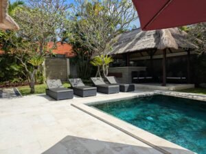 A private villa available for rent in Bali, Indonesia