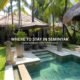Villa Bugis Seminyak map showing villa locations near Seminyak Beach, Eat Street and central Seminyak