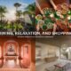 Luxury villa Seminyak near restaurants shopping and spa experiences in Bali