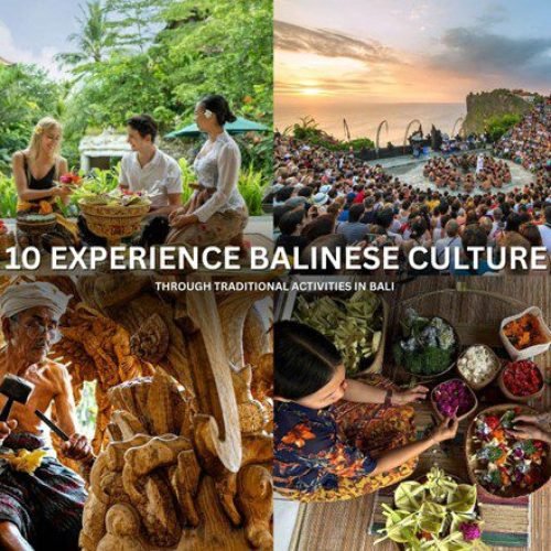 Traditional Balinese cultural activities in Bali featuring Kecak Dance at Uluwatu Temple