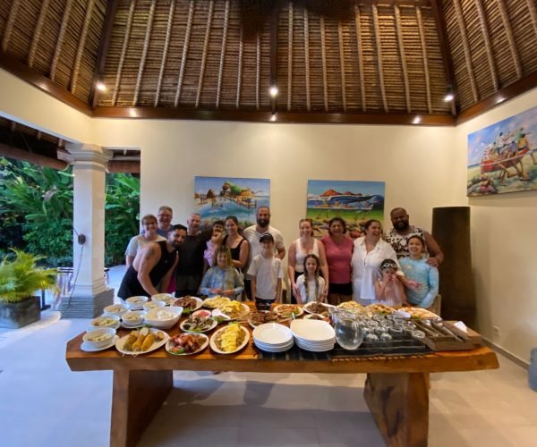 Dinner guests at Villa Alam Seminyak by Villa Bugis