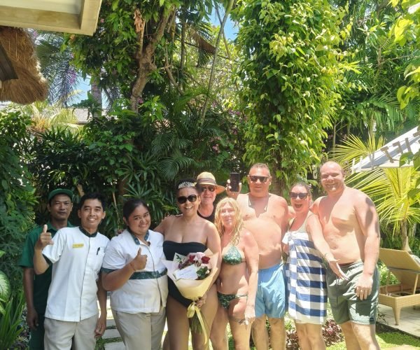 Happy guests at Villa Arjuna Seminyak by Villa Bugis