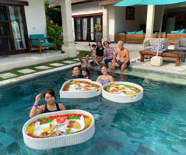 Happy guests at Villa Darma Seminyak by Villa Bugis