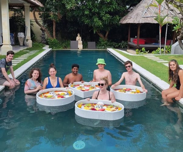 Happy guests at Villa Kebun Seminyak by Villa Bugis