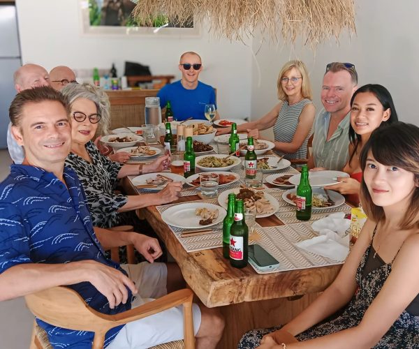 Happy guests at Villa Olive Seminyak by Villa Bugis