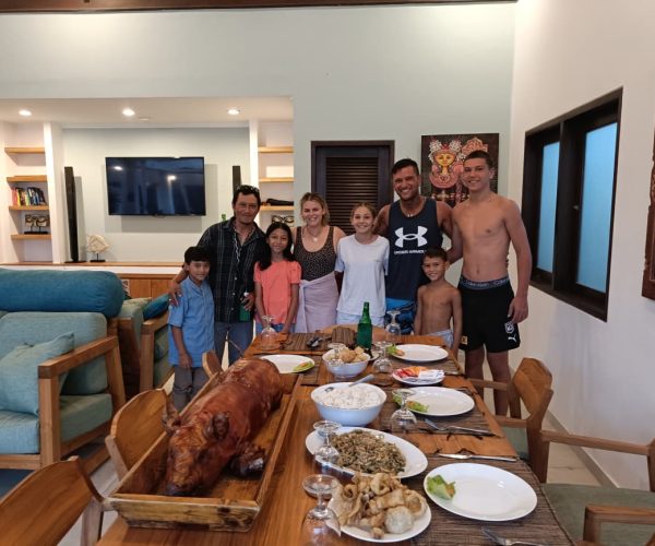 Happy guests at Villa Rama Seminyak by Villa Bugis