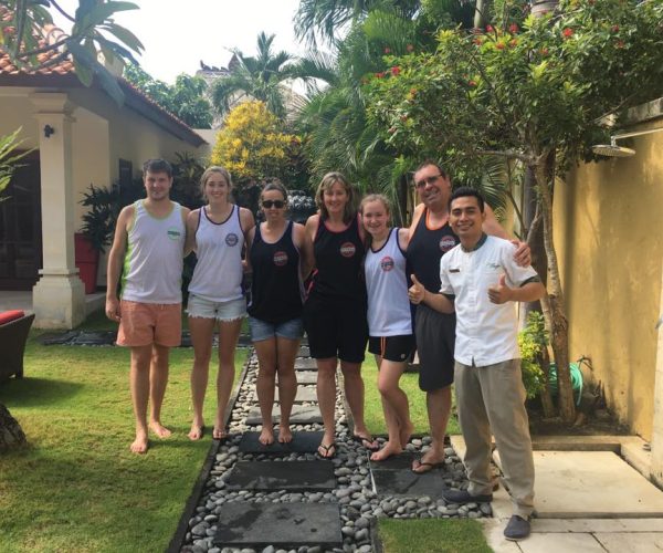 Happy guests at Villa Santi Seminyak by Villa Bugis