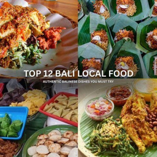 bali local food authentic balinese dishes nasi campur babi guling