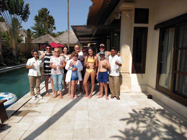 Guests during their stay at Villa Gembira Seminyak by Villa Bugis