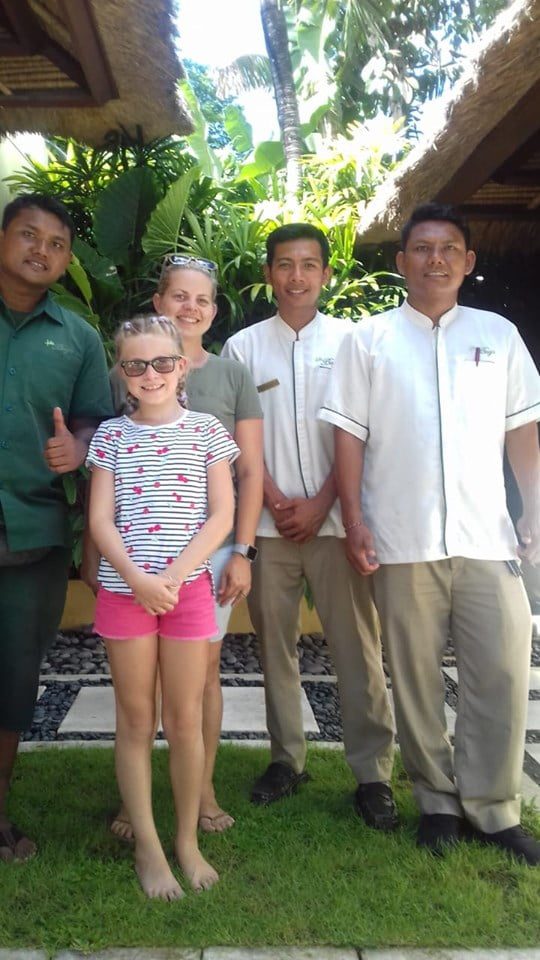 Guests enjoying their time at Villa Jaclan Seminyak by Villa Bugis