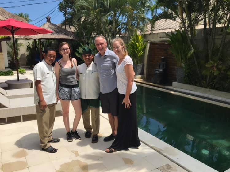Guests enjoying their time at Villa Olive Seminyak by Villa Bugis