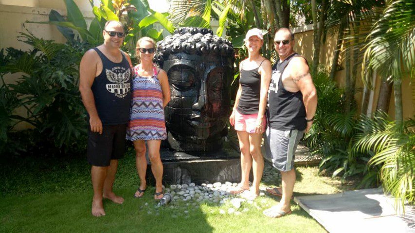 Guests enjoying their time at Villa Santi Seminyak by Villa Bugis
