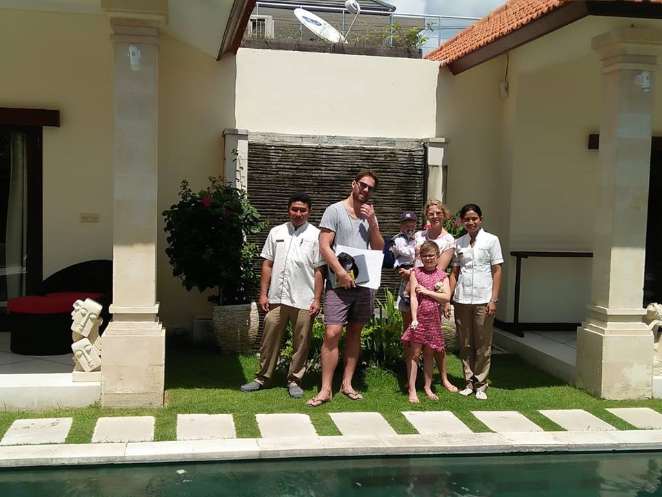 Holiday moments at Villa Olive Seminyak, a private pool villa Seminyak