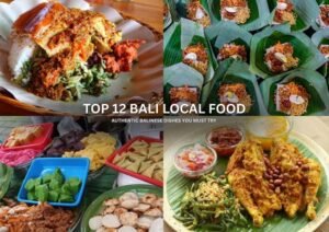 bali local food authentic balinese dishes nasi campur babi guling