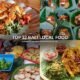 bali local food authentic balinese dishes nasi campur babi guling