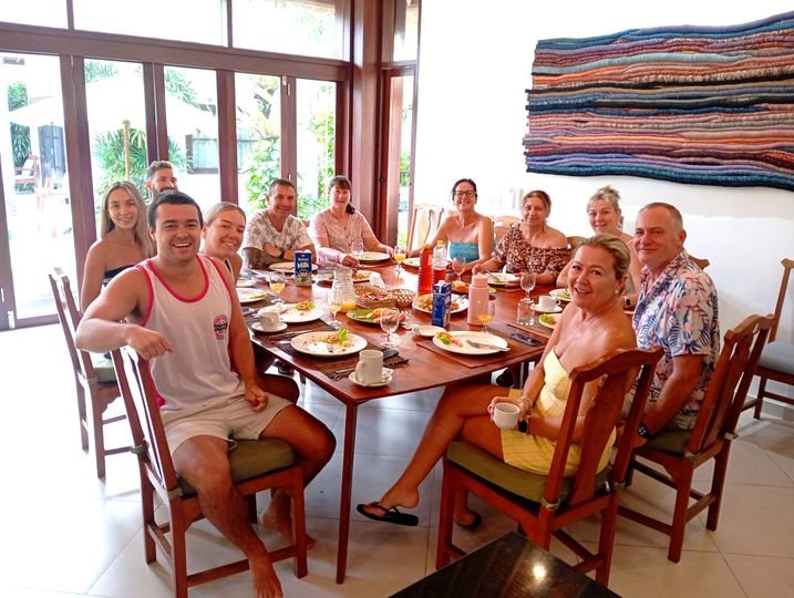 Smiling guests at Villa Alore Seminyak by Villa Bugis Seminyak villas