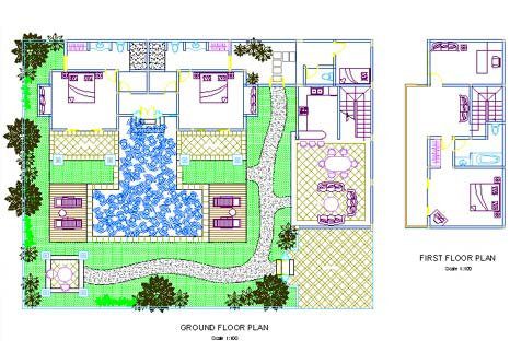 Architectural layout and 3-bedroom floor plan of Villa Arjuna Seminyak by Villa Bugis, a guide to this spacious villa Seminyak for group vacations.