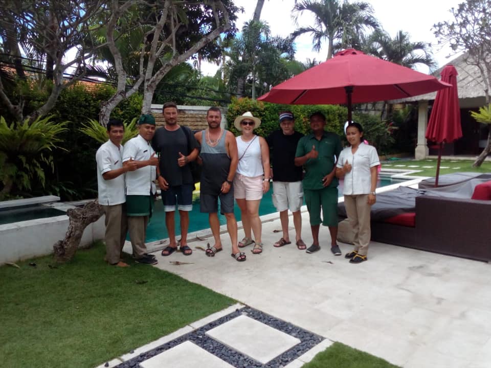 A guest moment at Villa Jaclan Seminyak by Villa Bugis Seminyak villas