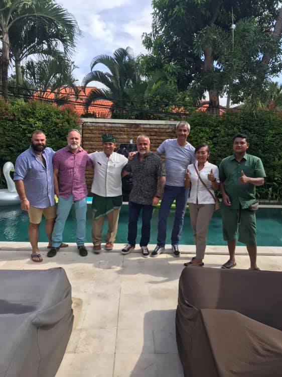 Happy holiday guests at Villa Jaclan Seminyak, a villa Seminyak by Villa Bugis