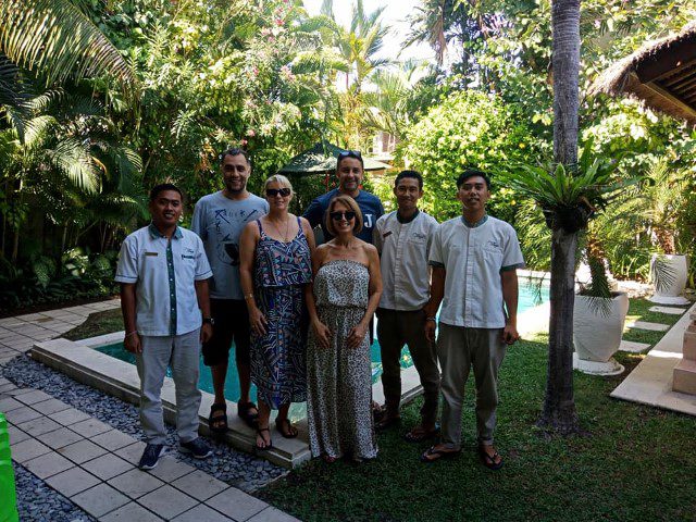 A guest moment at Villa Krisna Seminyak by Villa Bugis Seminyak villas