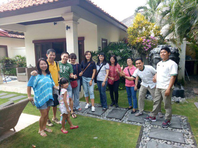 A guest moment at Villa Santi Seminyak by Villa Bugis Seminyak villas