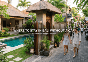 Where to stay in Bali without a car – walkable Seminyak villa holiday